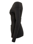 Stella Mccartney Long Sleeve Boat Neck Top