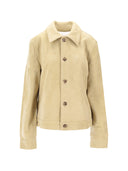 Ami Veste Boutonnee Ami De Coeur En Cuir