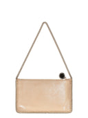 Stella Mc Cartney Falabella Pochette Accessoire Eco Shiny Dotted Chamois W/Tonal Chain
