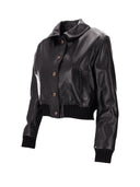 Giacca in pelle La Rose Nappa
