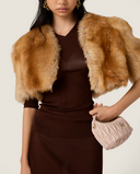 Miu Miu Scollo V Silk Ribs F.21