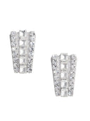 Self Portrait Multi Crystal Earrings