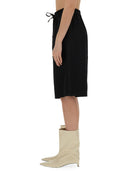Jil Sander Wide Leg Bermuda Shorts