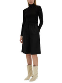 Jil Sander Wide Leg Bermuda Shorts