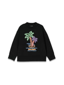 Palm Angels Neon Palms Equipaggio normale