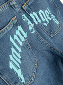 Palm Angels buet stenreg.den.pants