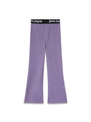 Palm Angels Logoband Lurexrib Flarepants