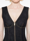 Self Portrait Denim Midi Dress