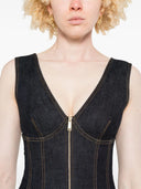 Self Portrait Indigo Denim Mini Dress