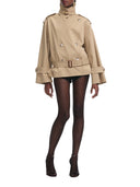 Self Portrait Beige Trench Coat