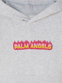 Palm Angels beskåret hættetrøje