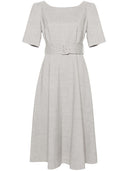 Parosh Dart Detail Dress