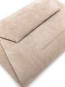 Brunello Cucinelli Suede Clutch