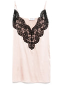 La mini robe Attico avec des inserts en dentelle