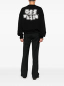 Off White Logo Print Sweatshirt