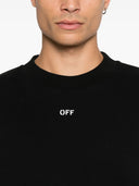 Off White Logo Print Sweatshirt