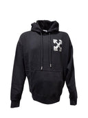 Off White Cotton Hoodie