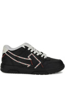 Off White Leather Sneakers With Arrow Motif