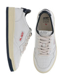 Autry X Maison Kitsunè Leather Sneakers