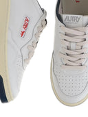 Autry X Maison Kitsunè Leather Sneakers