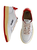 Autry X Maison Kitsunè Autry X Maison Kitsunè Leather Sneakers