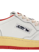 Autry X Maison Kitsunè Autry X Maison Kitsunè Leather Sneakers