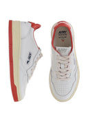 Autry X Maison Kitsunè Autry X Maison Kitsunè Leather Sneakers