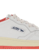 Autry X Maison Kitsunè Autry X Maison Kitsunè Leather Sneakers