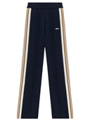 Pantalones de mezcla de viscosa con logo de Autry
