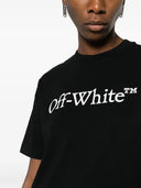 Off White Bookish Print T Shirt