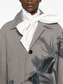 Dries Van Noten Randale Floral Cotton Trench Coat