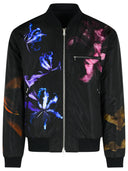 Dries Van Noten Men`s Black Cotton Blend Reversible Jacket, "Volker"