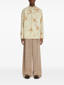 Dries Van Noten Croom 2005 M.W. Shirt Bei