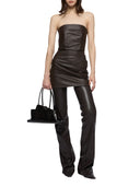 Il mini abito marrone scuro Attico