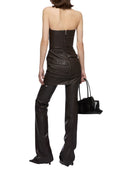 Il mini abito marrone scuro Attico