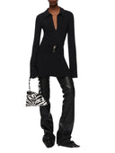 Il mini abito nero Attico