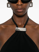 The Attico Halterneck Midi Dress