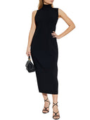 Vestido SportMax Sportmax negro adorado