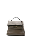 Moschino tie moi sac fourre-tout en cuir