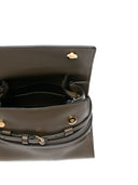 Moschino tie moi sac fourre-tout en cuir