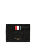 Soporte de tarjeta de cuero de Thom Browne