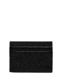 Soporte de tarjeta de cuero de Thom Browne