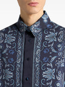 Etro Paisley Print Cotton Shirt