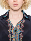 Etro Silk Shirt With Paisley Print