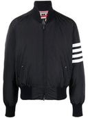 Thom Browne Bomber Jacket With 4 Stripe Detail