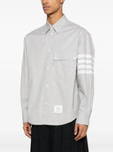 THOM BROWNE FLANCELLA CAMILA CON QUATTRO DETTAGLIO DI STRIPE