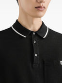Dolce & Gabbana Cotton Polo Shirt With Embroidered Logo