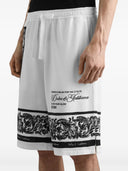 Dolce & Gabbana Cotton Shorts With Logo
