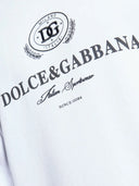 Felpa con stampa logo Dolce & Gabbana