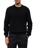 Dolce & Gabbana Maglione In Lana Nera Con Logo